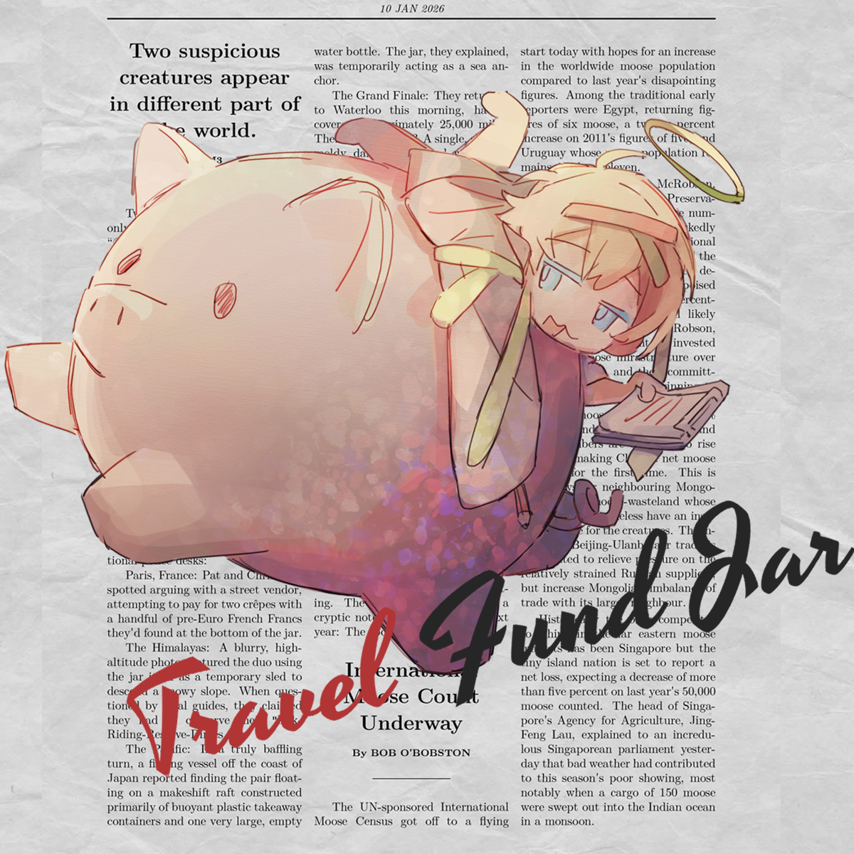 Travel Fund Jar